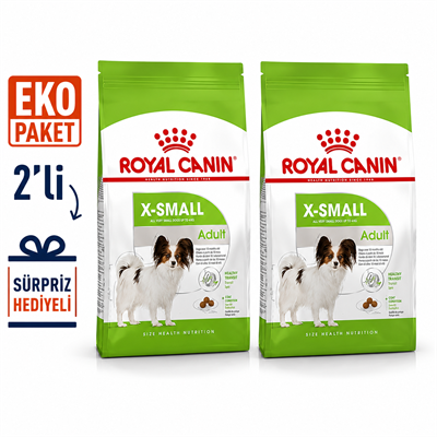 Royal Canin XSmall Adult Yetişkin Köpek Maması 3 Kg X 2'li Eko Paket 