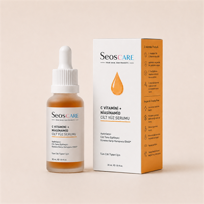 C Vitamini & Niasinamide Cilt Yüz Serumu 30 Ml