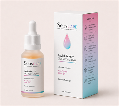 Salisilik Asit Akne ve Sivilce Azaltan Cilt Serumu 30 Ml
