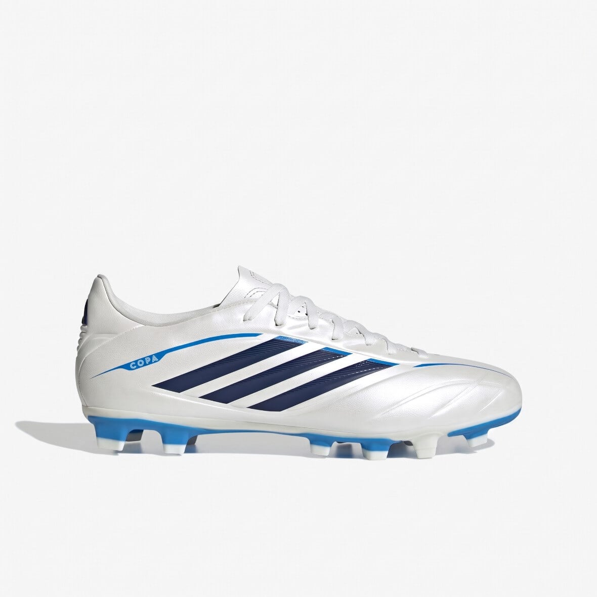 Adidas Copa Pure IV Club FG/MG Çim Saha / Çoklu Zemin Kramponu - Beyaz / Mavi