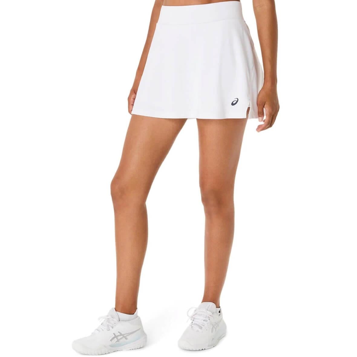 Asics Court Skirt 2 in 1 Taytlı Kadın Etek - Beyaz