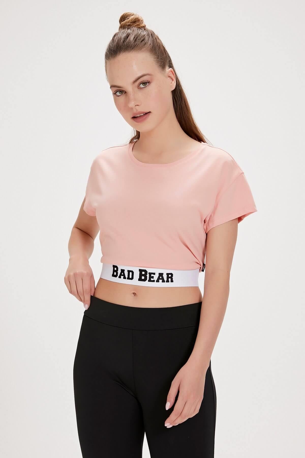 Bad Bear Della Kadın T-Shirt - Pembe