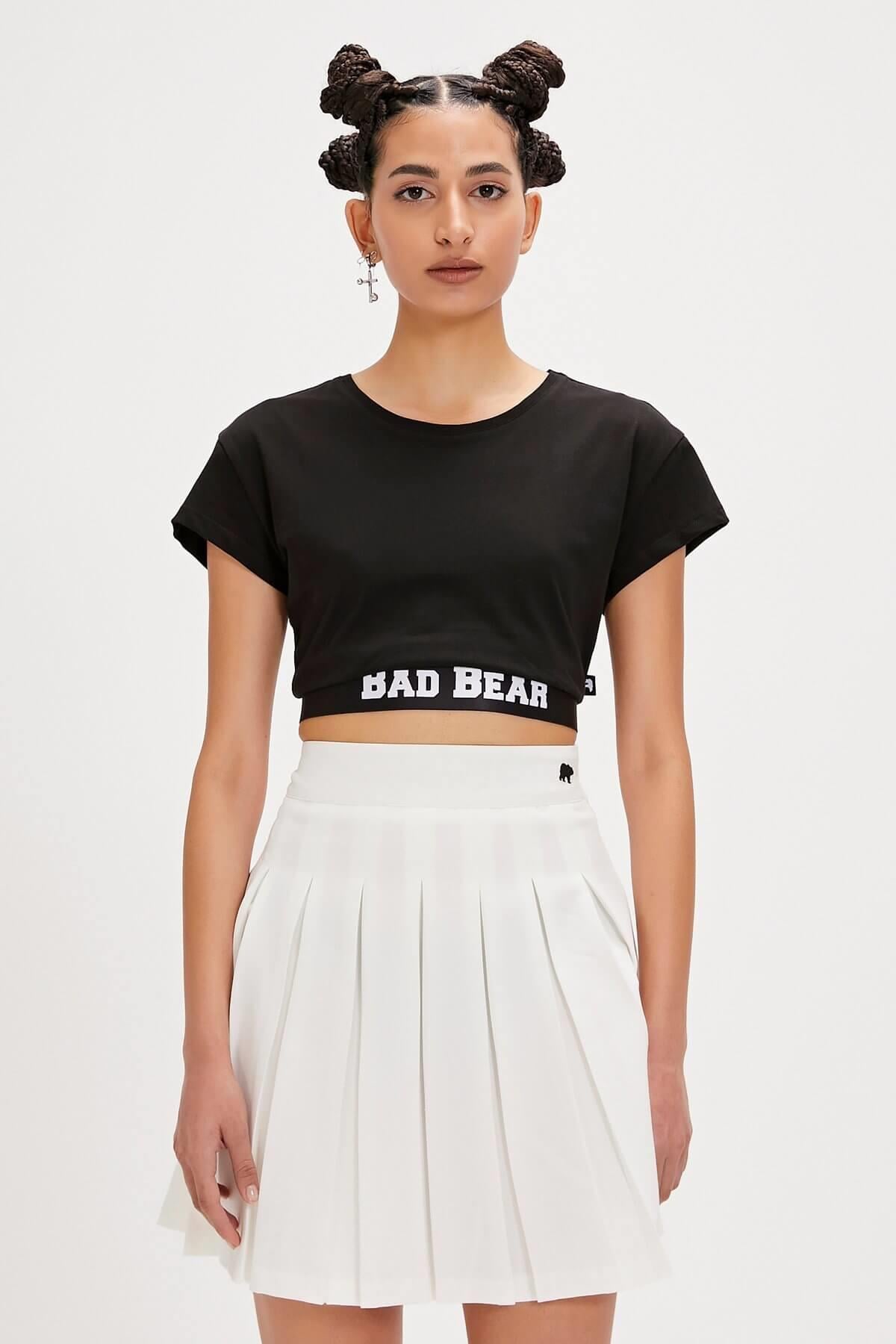 Bad Bear Della Kadın T-Shirt - Siyah