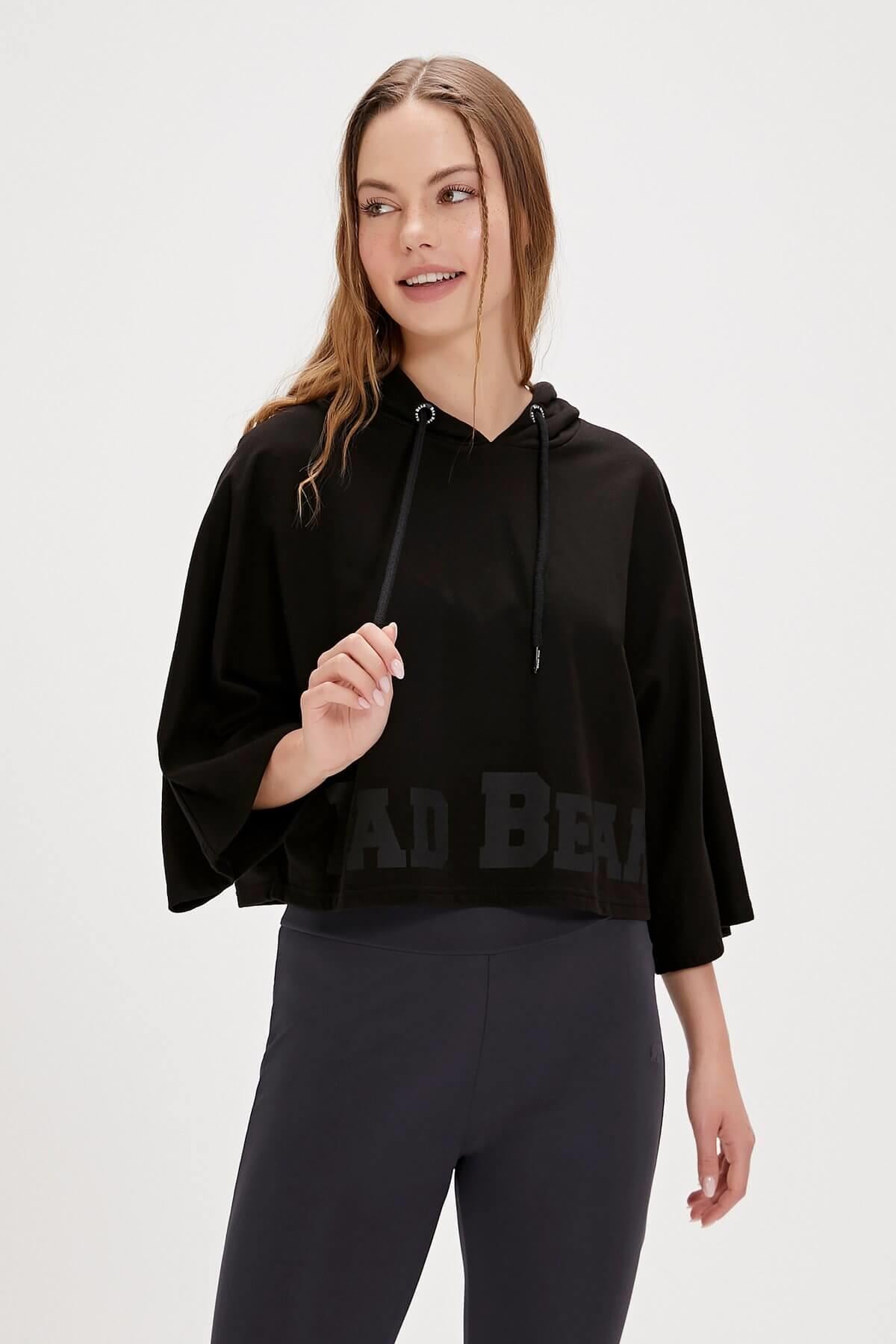 Bad Bear Ella Kadın Sweatshirt - Siyah