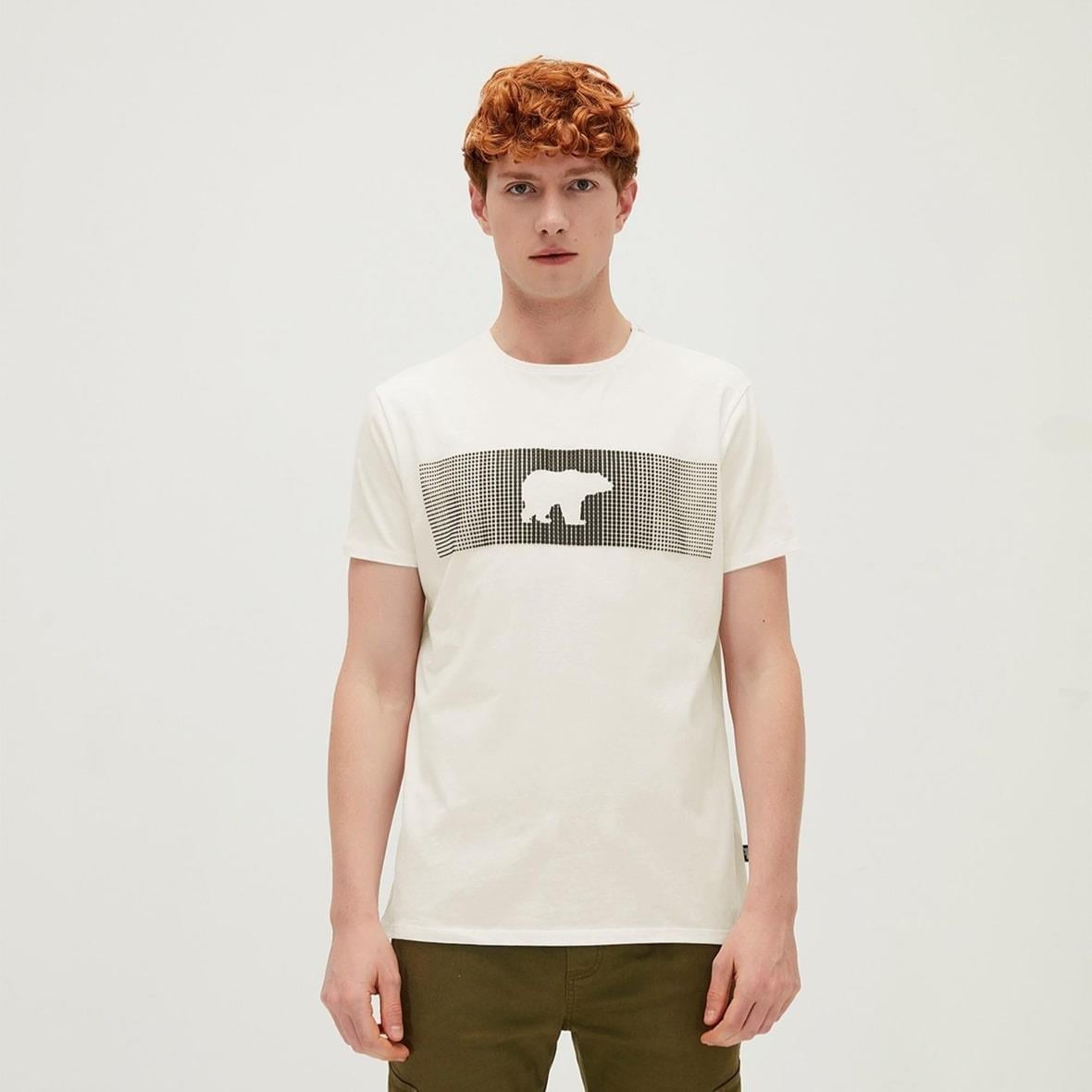 Bad Bear Fancy Erkek T-Shirt - Ekru
