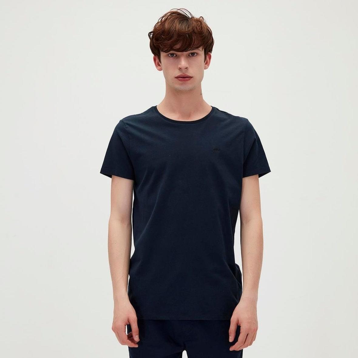 Bad Bear Solid Erkek T-Shirt - Lacivert