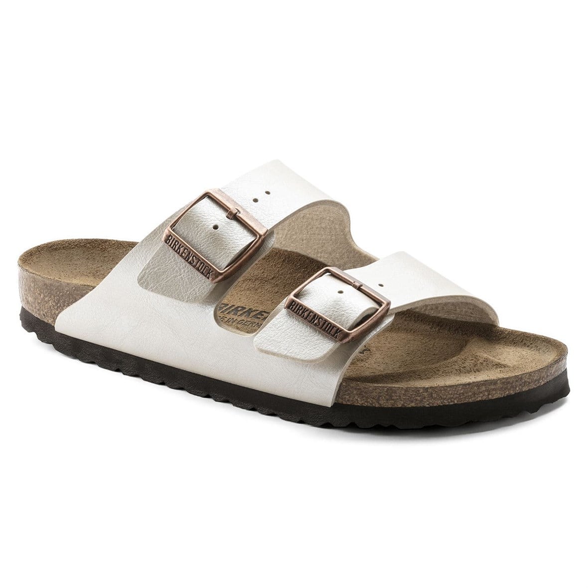 Birkenstock Arizona Bayan Terlik & Sandalet - Graceful Pearl White