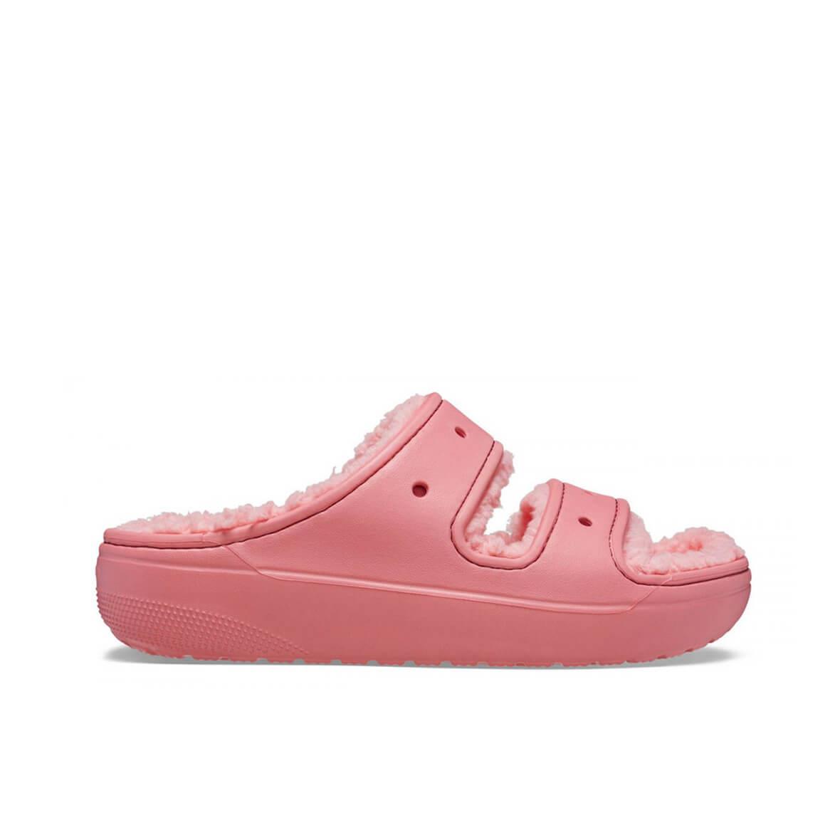Crocs Classic Cozzzy Sandal Kadın Terlik - Blush