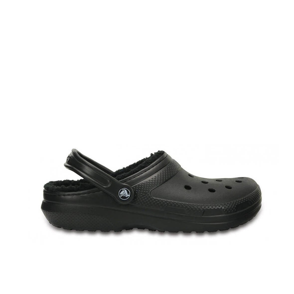 Crocs Classic Lined Clog Erkek Terlik - Black