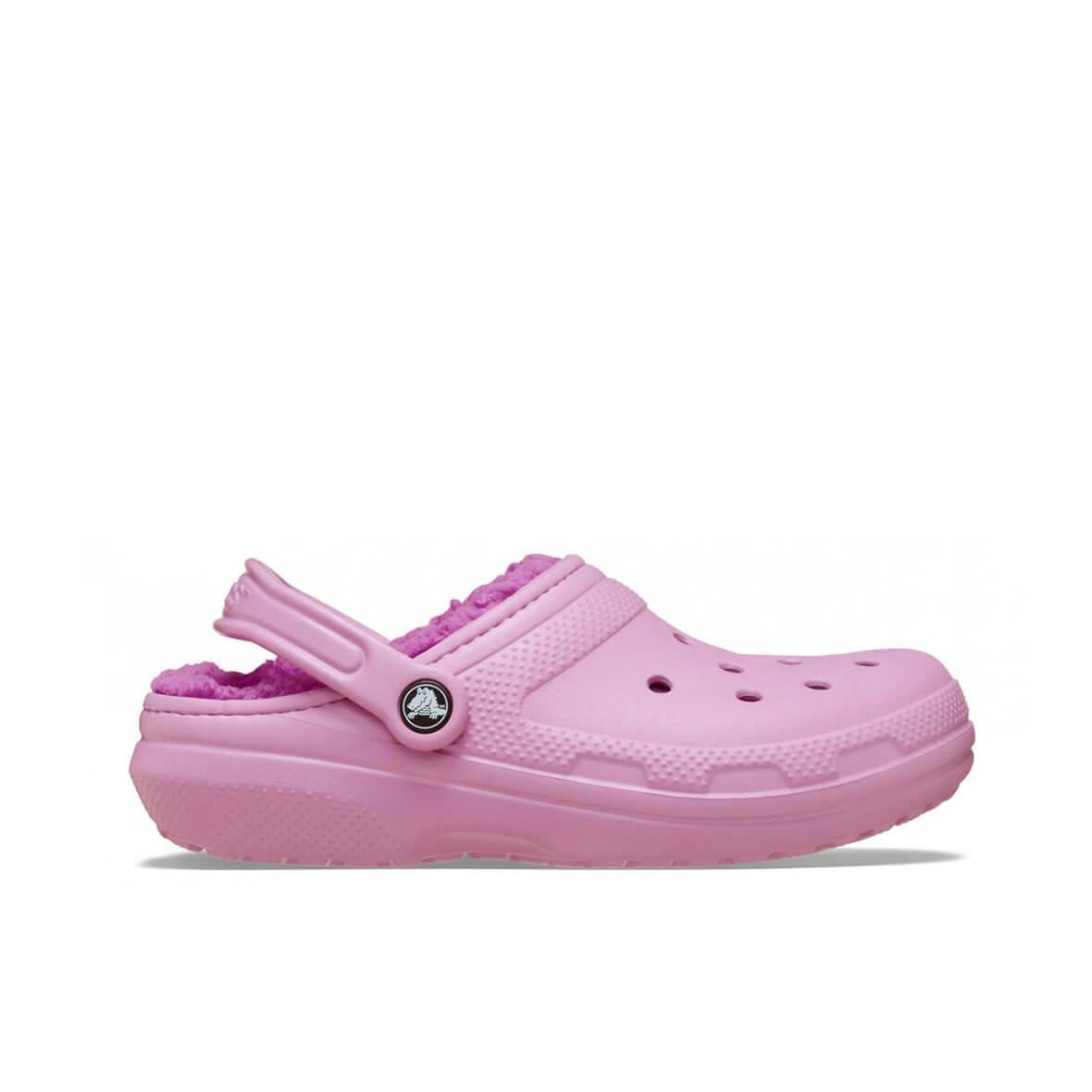 Crocs Classic Lined Clog Kadın Terlik - Ortanca Çiçeği