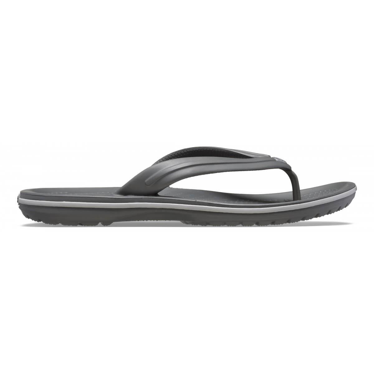 Crocs Crocband Flip Erkek Parmakarası Terlik - Gri