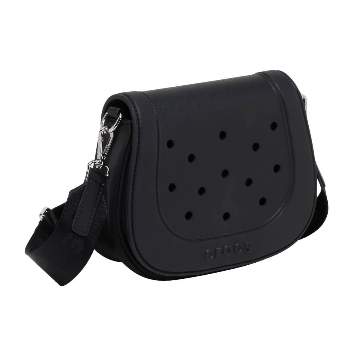 Crocs Nylon Crossbody Kadın Çanta - Siyah
