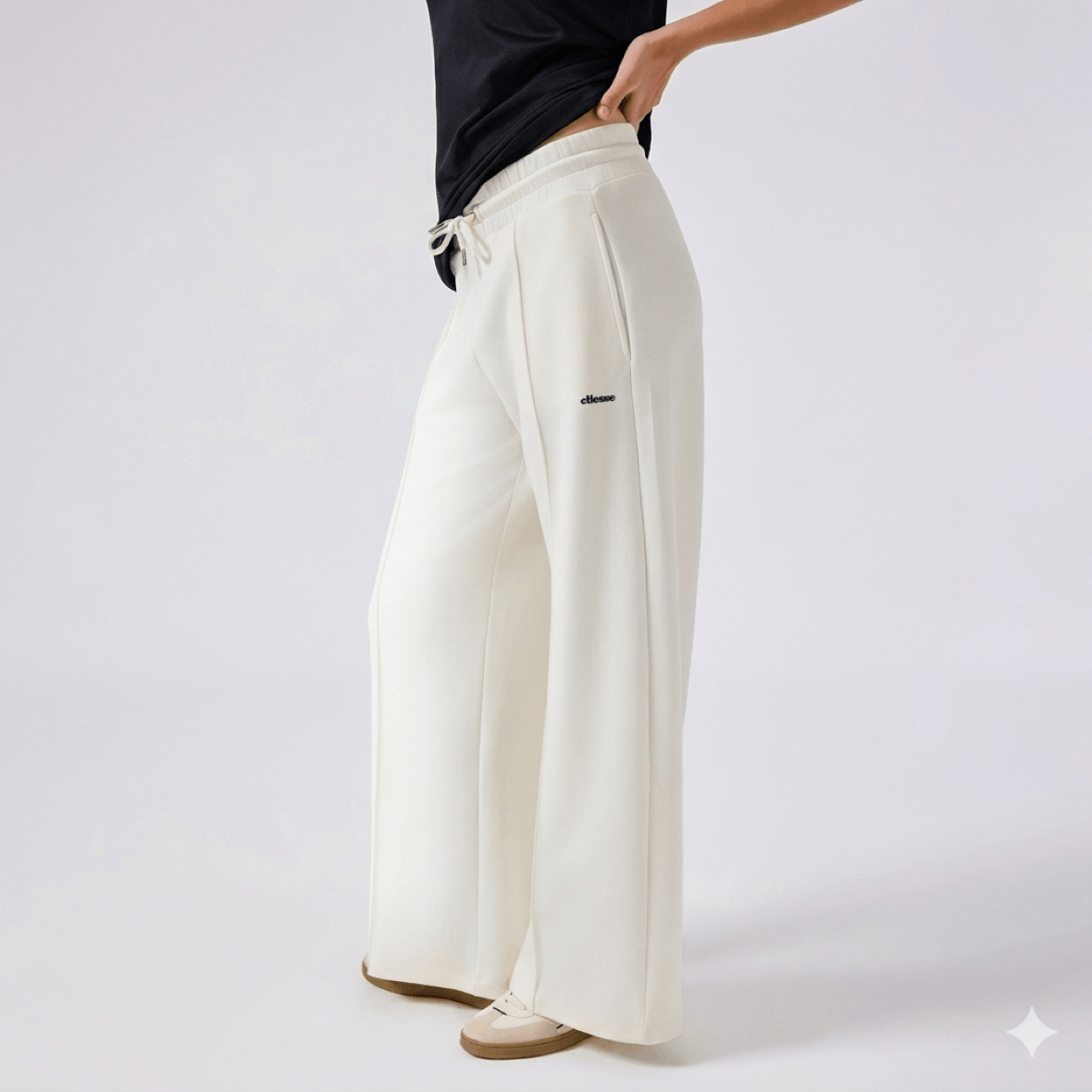 Ellesse 6SF4012-OF Kadın Eşofman Altı - Kırık Beyaz