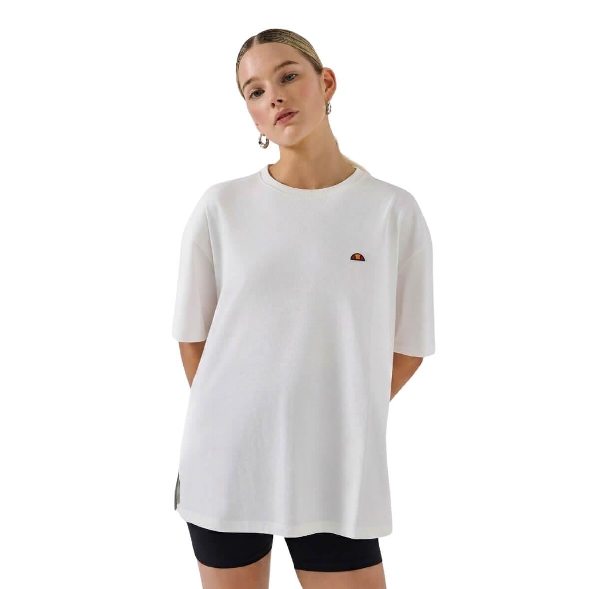 Ellesse 6SF5027-OF Kadın T-Shirt - Kırık Beyaz