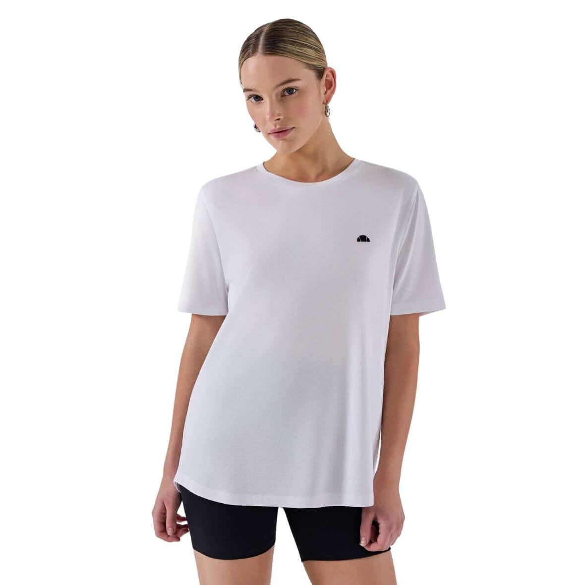Ellesse 6SF5037-OF Kadın T-Shirt - Kırık Beyaz