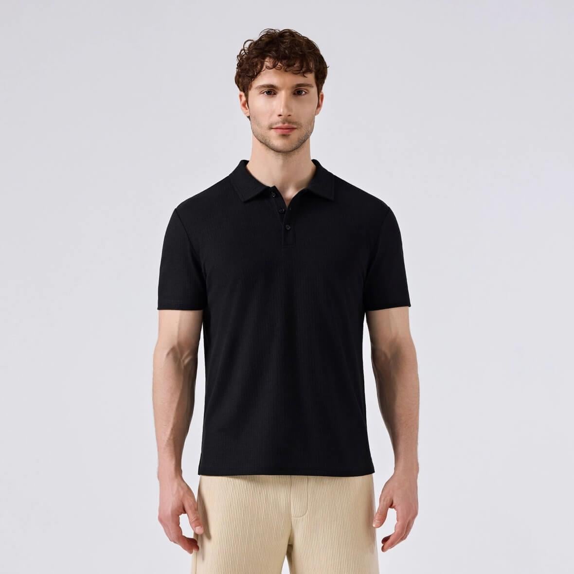 Ellesse 6SM5003-BK Polo Yaka Erkek T-Shirt - Siyah