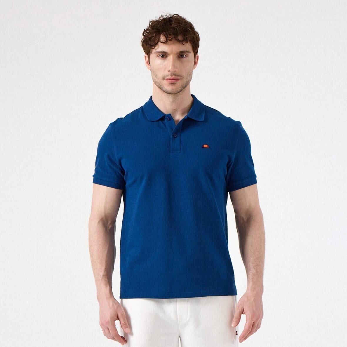 Ellesse 6SM5044-BL Polo Yaka Erkek T-Shirt - Mavi