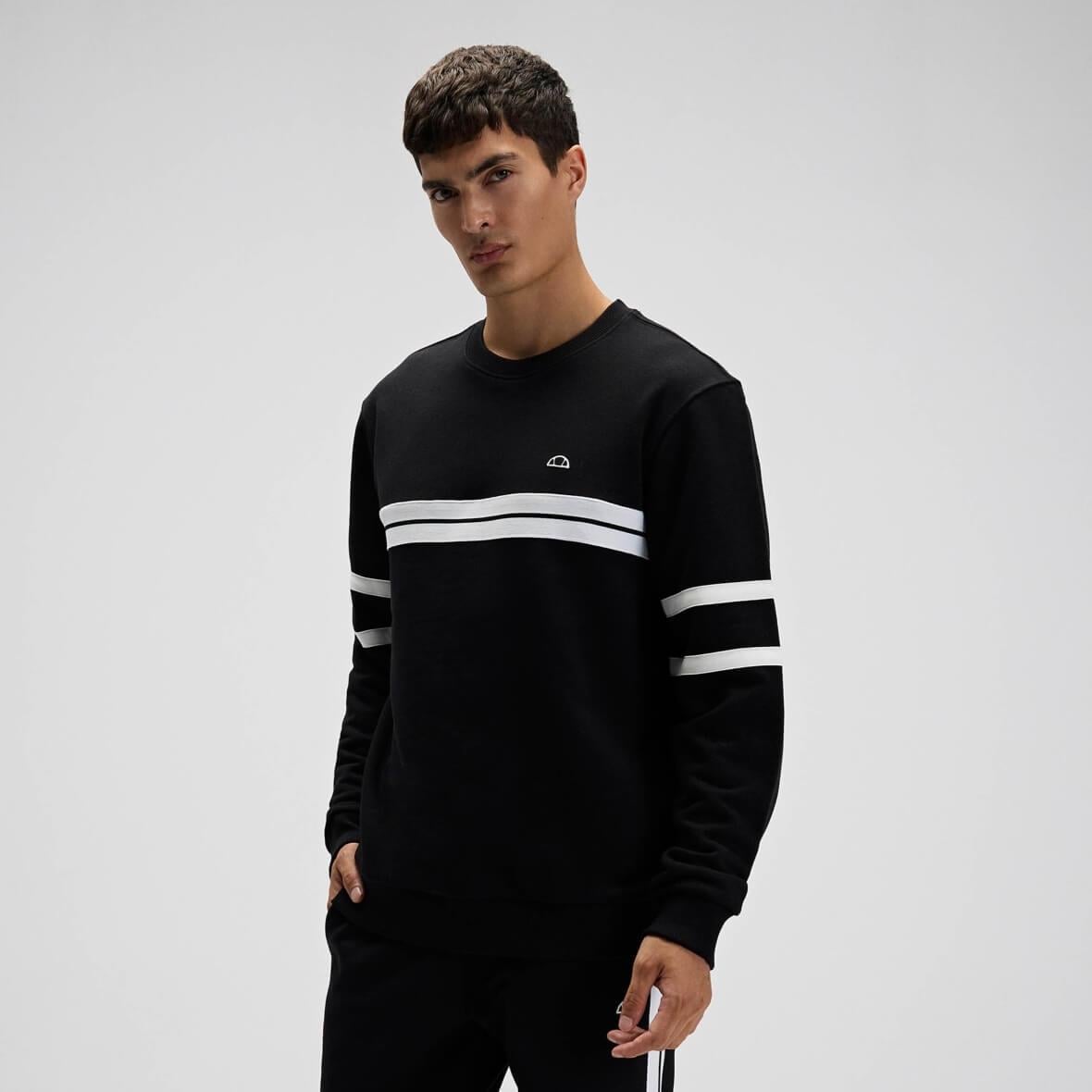 Ellesse EF618-BK Erkek Sweatshirt - Siyah