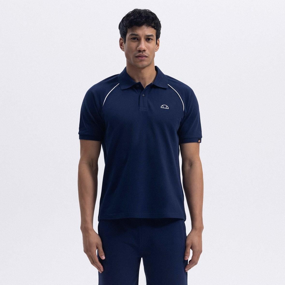 Ellesse EM407-NV Polo Yaka Erkek T-Shirt - Lacivert