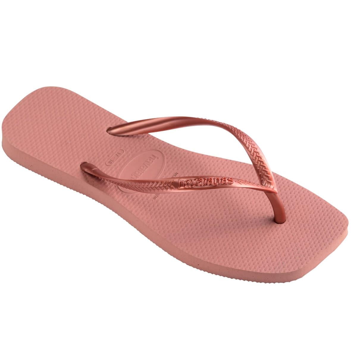 Havaianas Slim Square Kadın Terlik - Gül Kurusu