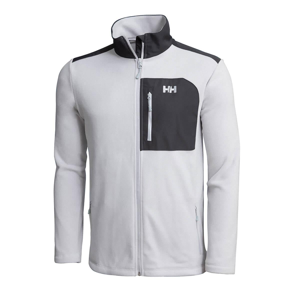 Helly Hansen Block Full Zip Polar Erkek Mont - Açık Gri
