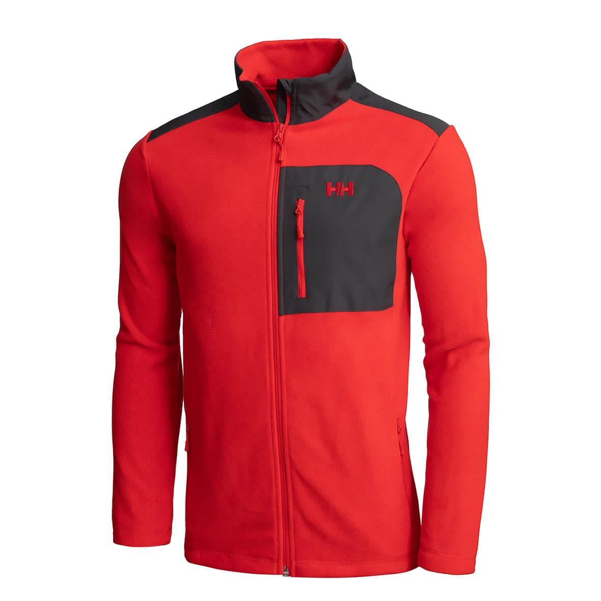 Helly Hansen Block Full Zip Polar Erkek Mont - Kırmızı
