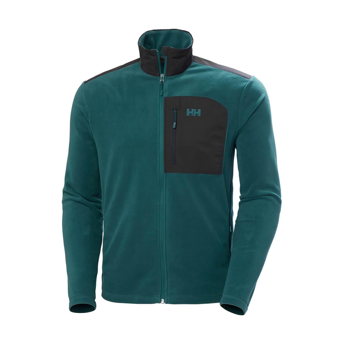 Helly Hansen Block Full Zip Polar Erkek Mont - Petrol