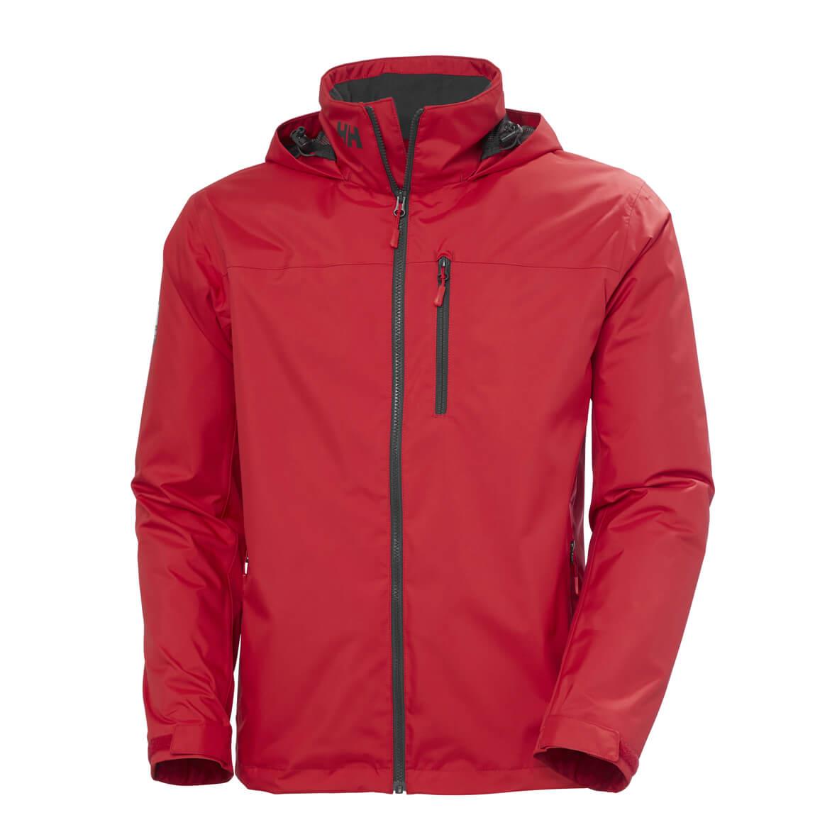 Helly Hansen Crew Hooded Midlayer Jacket 2 Erkek Mont - Kırmızı