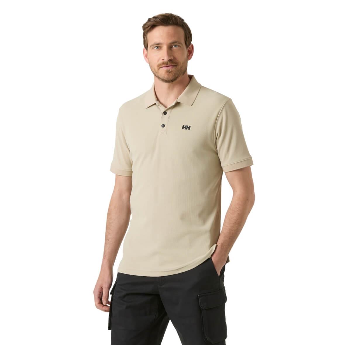 Helly Hansen Driftline Polo Erkek T-Shirt - Bej