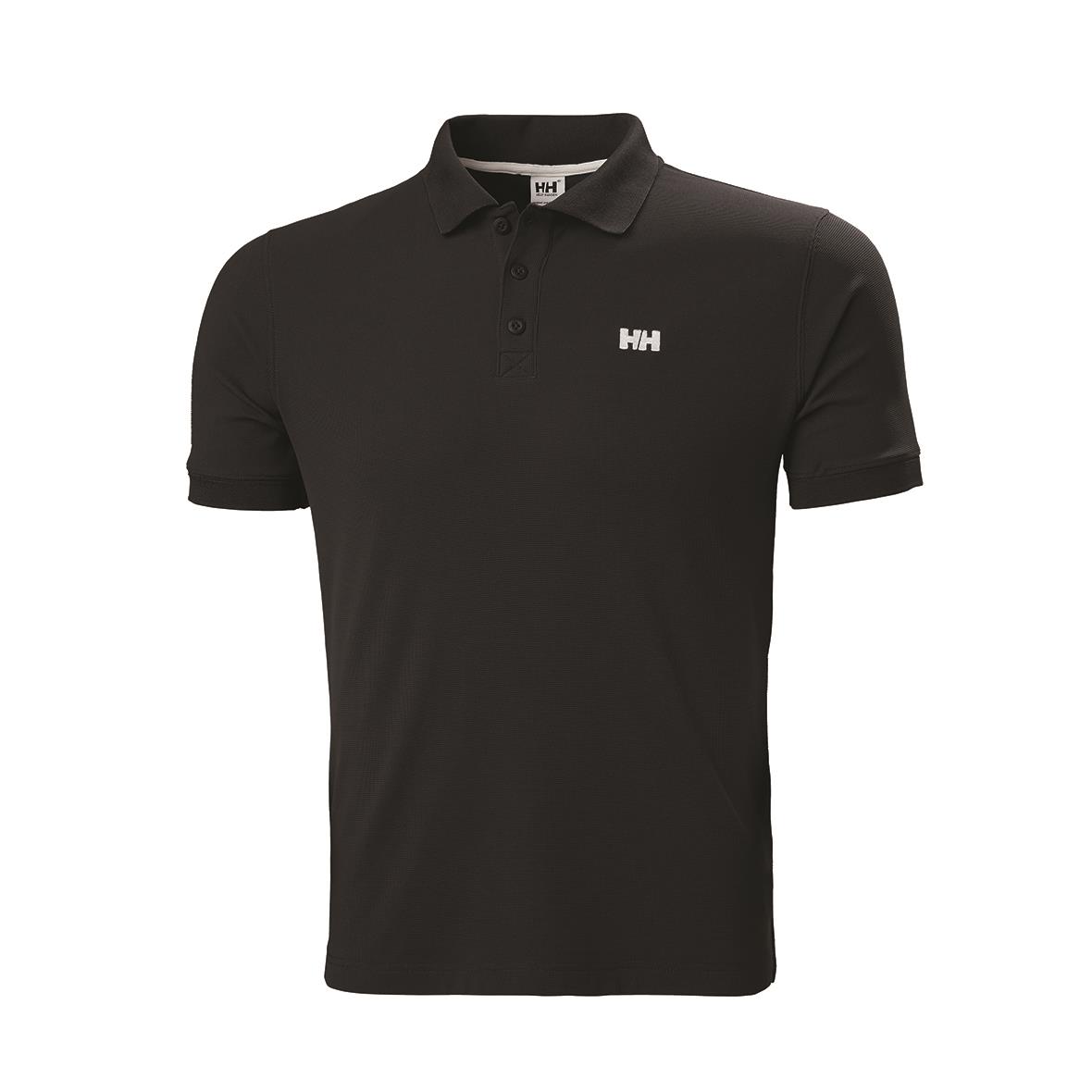 Helly Hansen Driftline Polo Erkek T-Shirt - Siyah