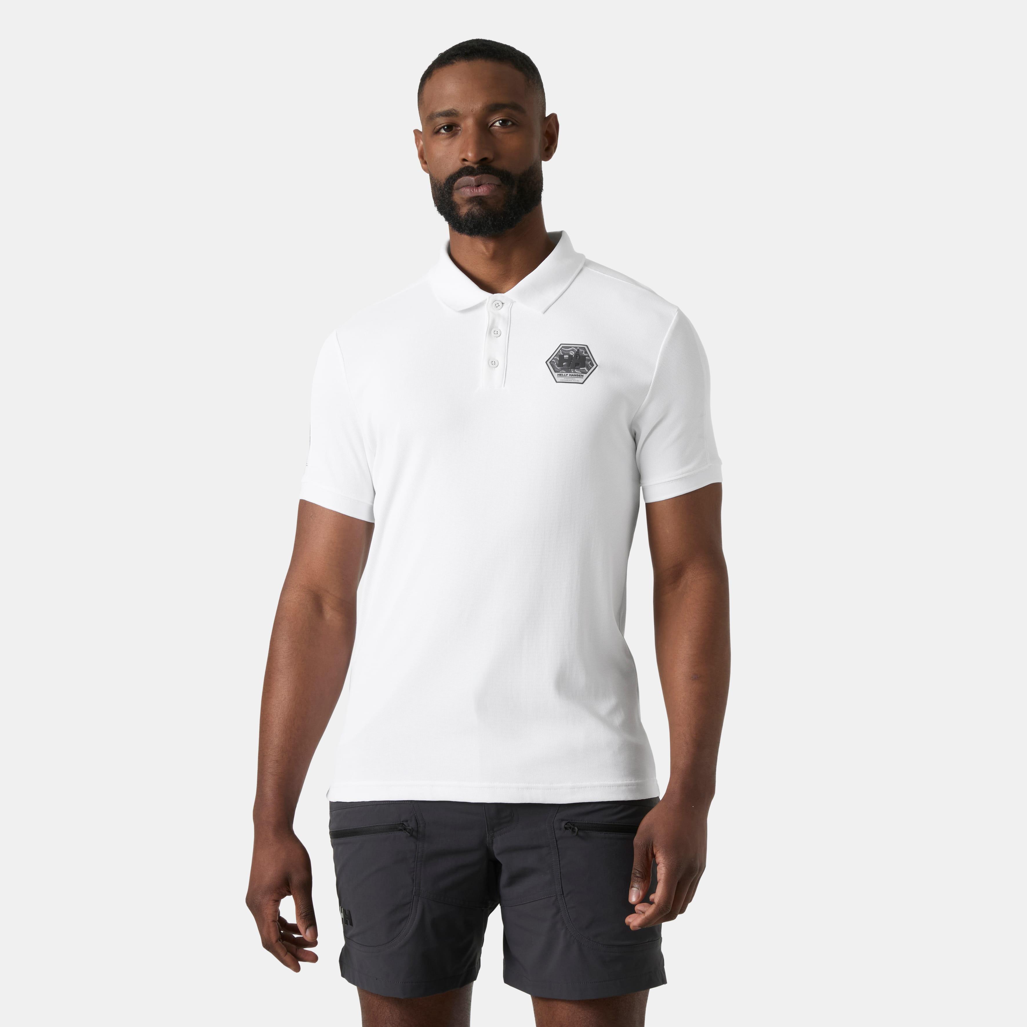 Helly Hansen HP Race Polo Erkek T-Shirt - Beyaz