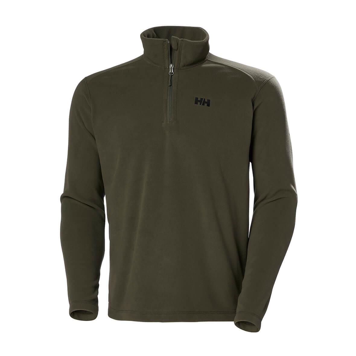 Helly Hansen Light Half Zip Polar Erkek Sweatshirt - Haki