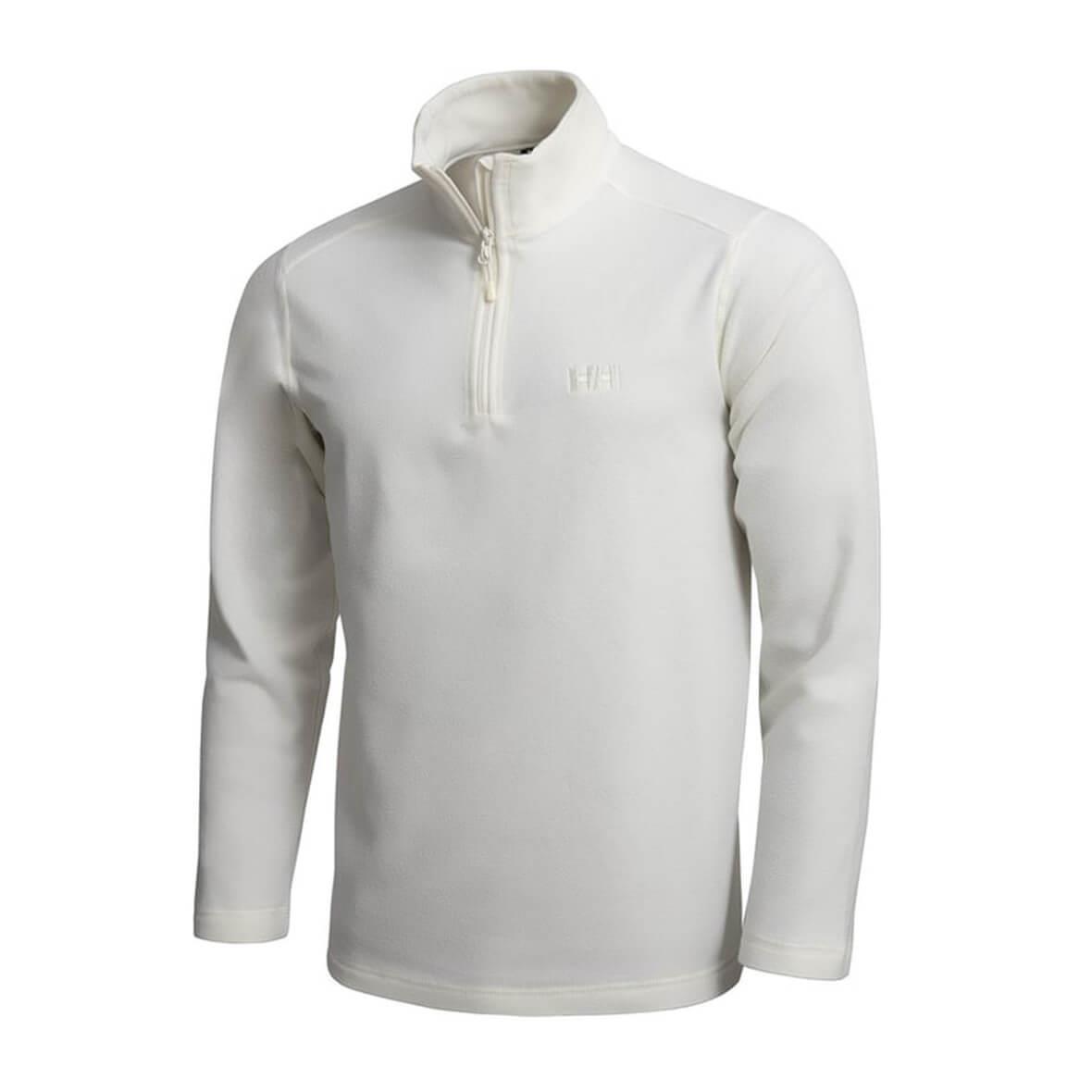 Helly Hansen Light Half Zip Polar Erkek Sweatshirt - Kar Beyazı