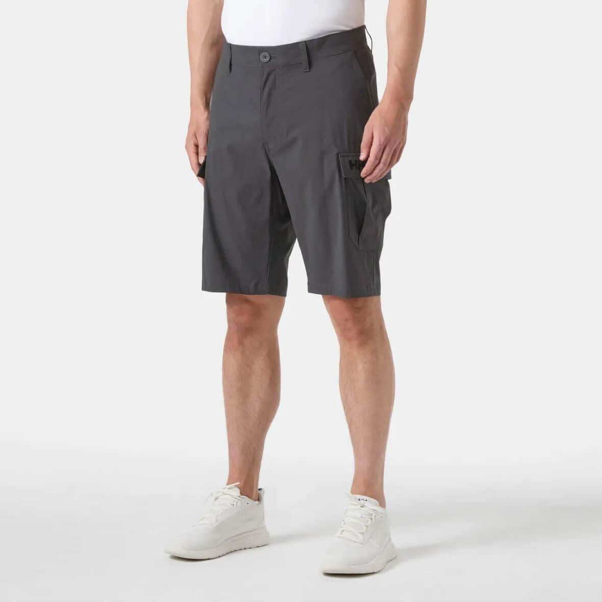 Helly Hansen Quick Dry Cargo Shorts 11 Erkek Şort - Koyu Antrasit