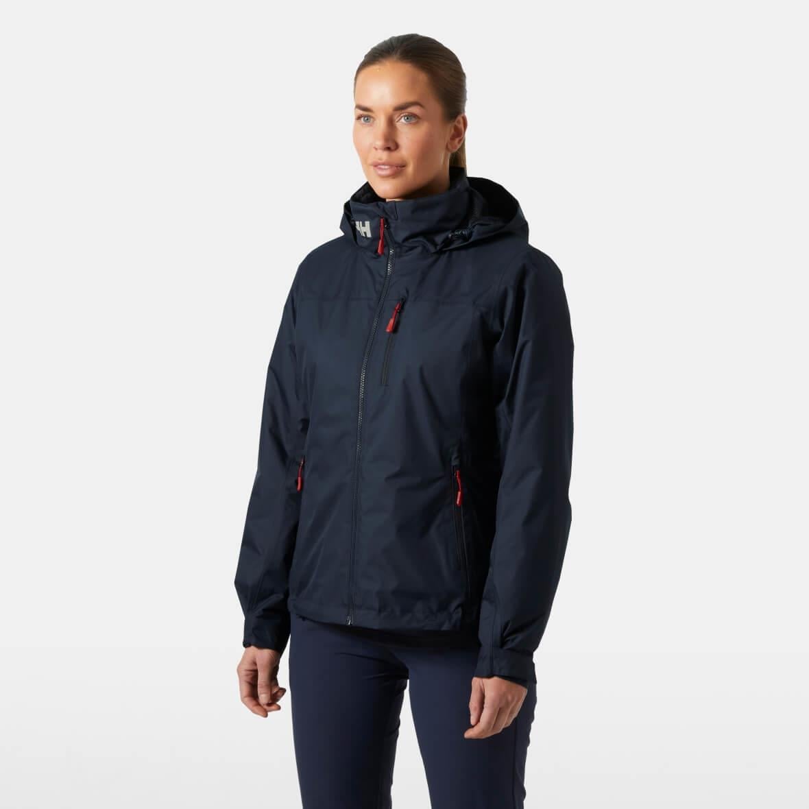 Helly Hansen W Crew Hooded Pile Jacket Kadın Ceket - Lacivert