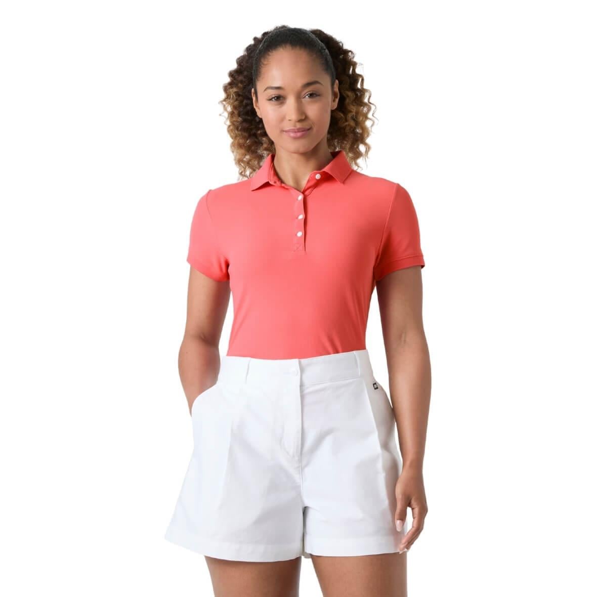 Helly Hansen W Crewline Polo Kadın T-Shirt - Pembe