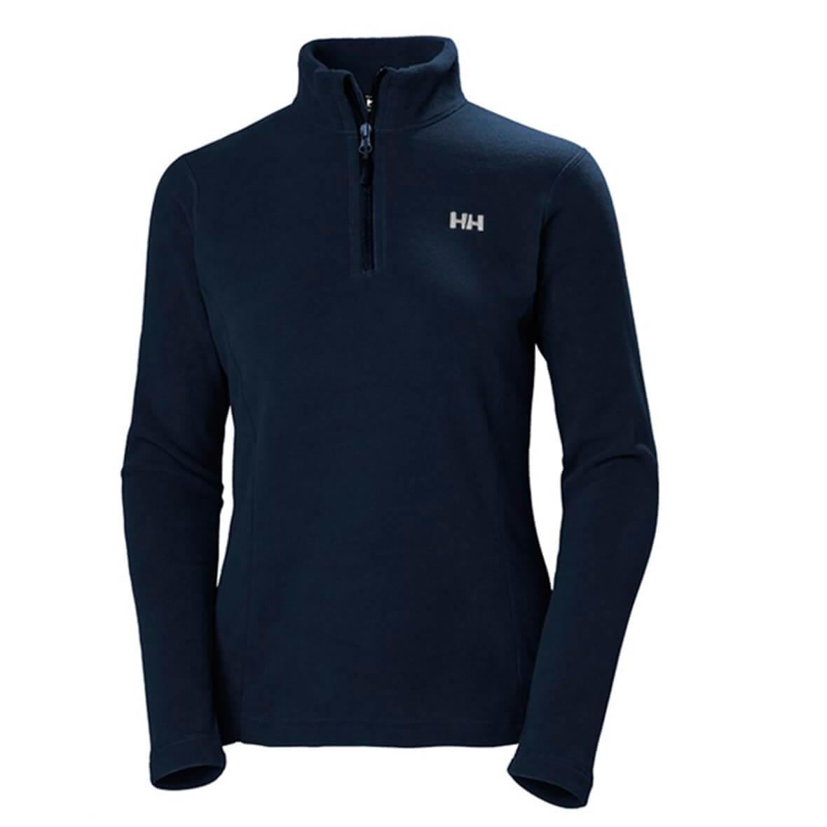 Helly Hansen W Light Half Zip Polar Kadın Sweatshirt - Lacivert