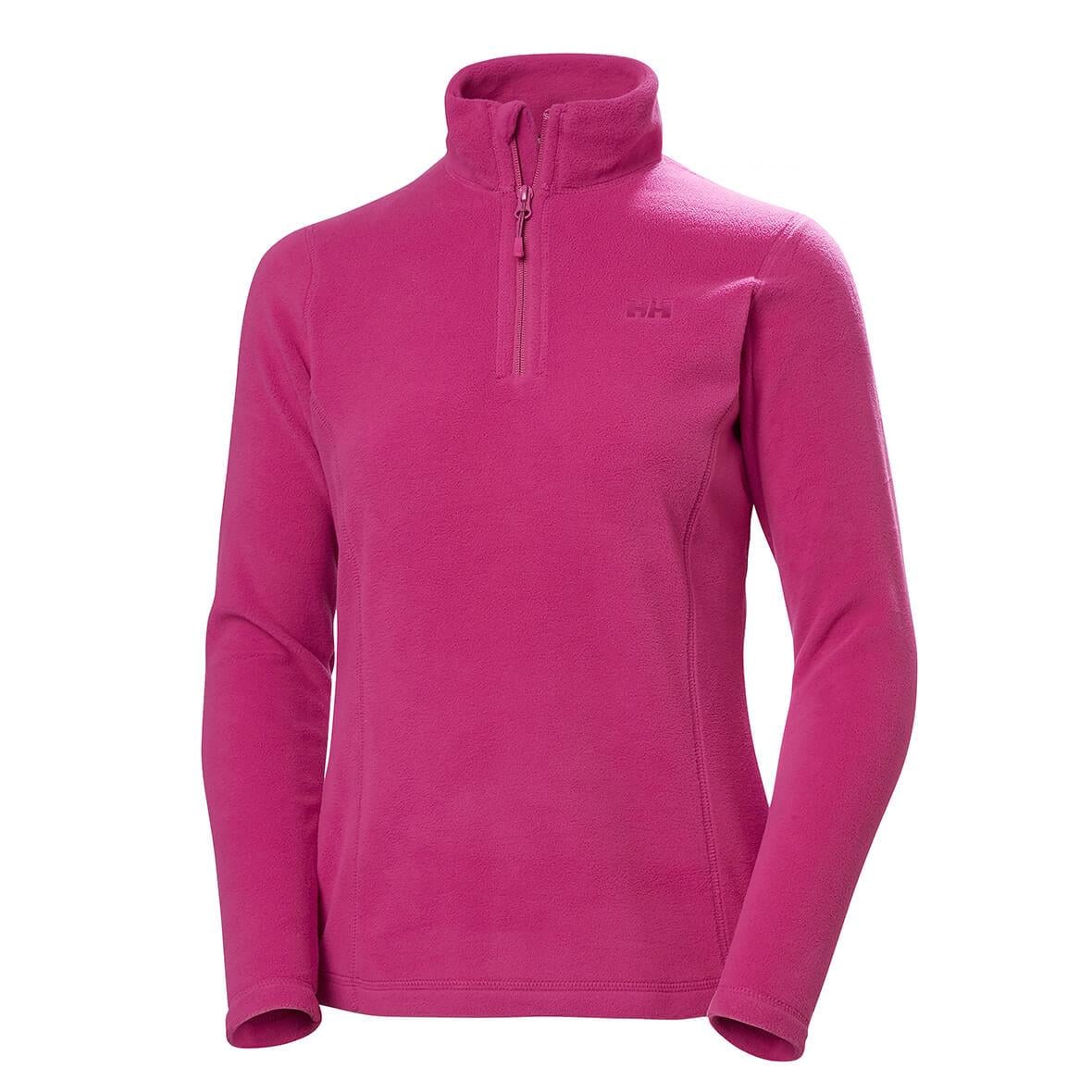 Helly Hansen W Light Half Zip Polar Kadın Sweatshirt - Fuşya