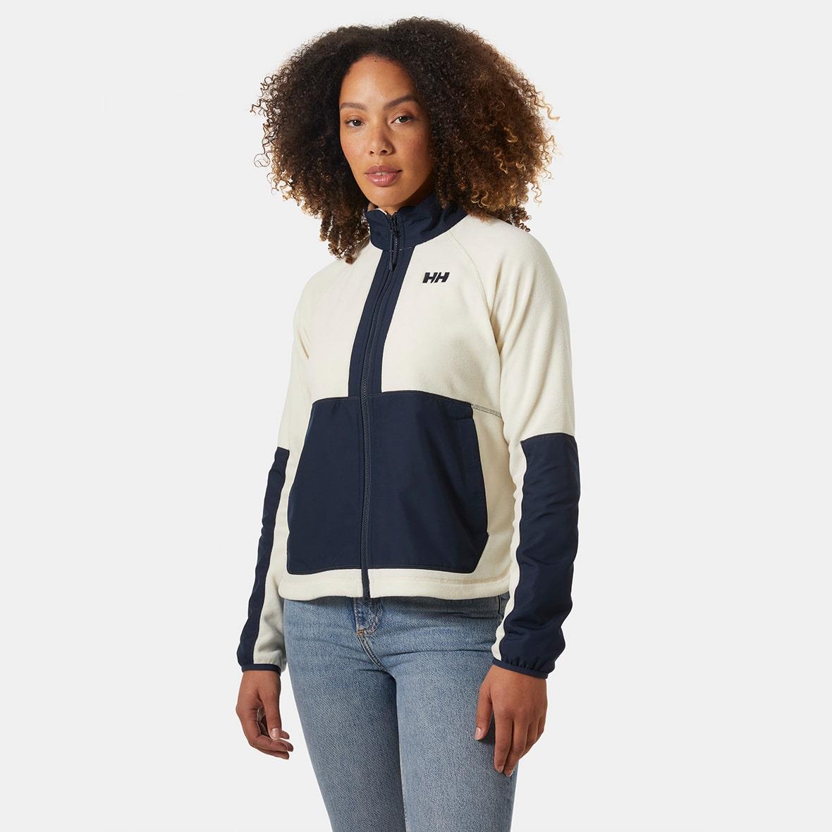 Helly Hansen W Rig Fleece Jacket Kadın Ceket - Krem