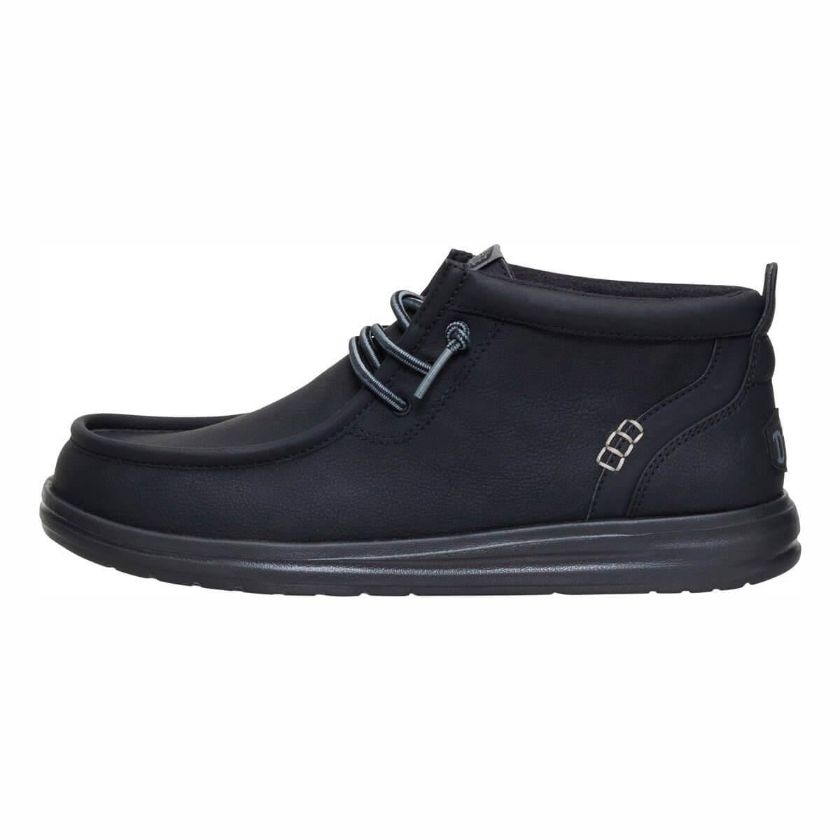 Hey Dude Wally Mid Gripr Classic Erkek Yarım Bot - Siyah