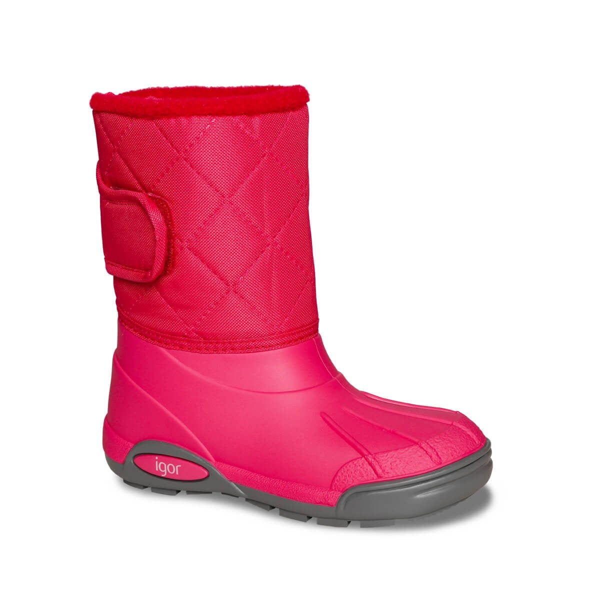 Igor Topo Ski Nylon Çocuk Yağmur Çizmesi - Fucsia