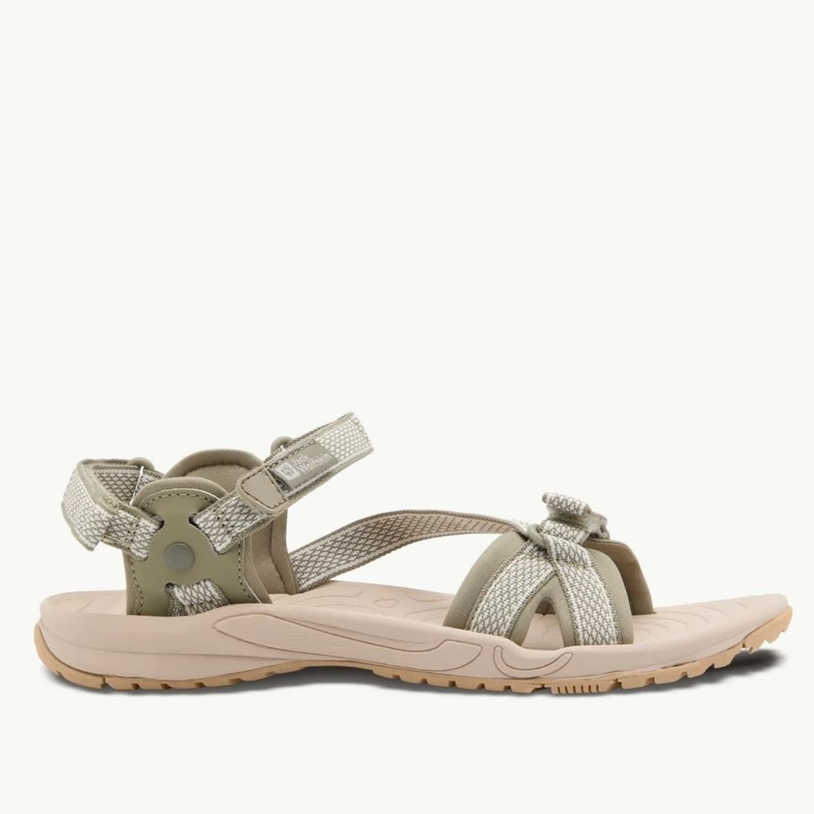 Jack Wolfskin Lakewood Ride Sandal W Kadın Sandalet - Haki