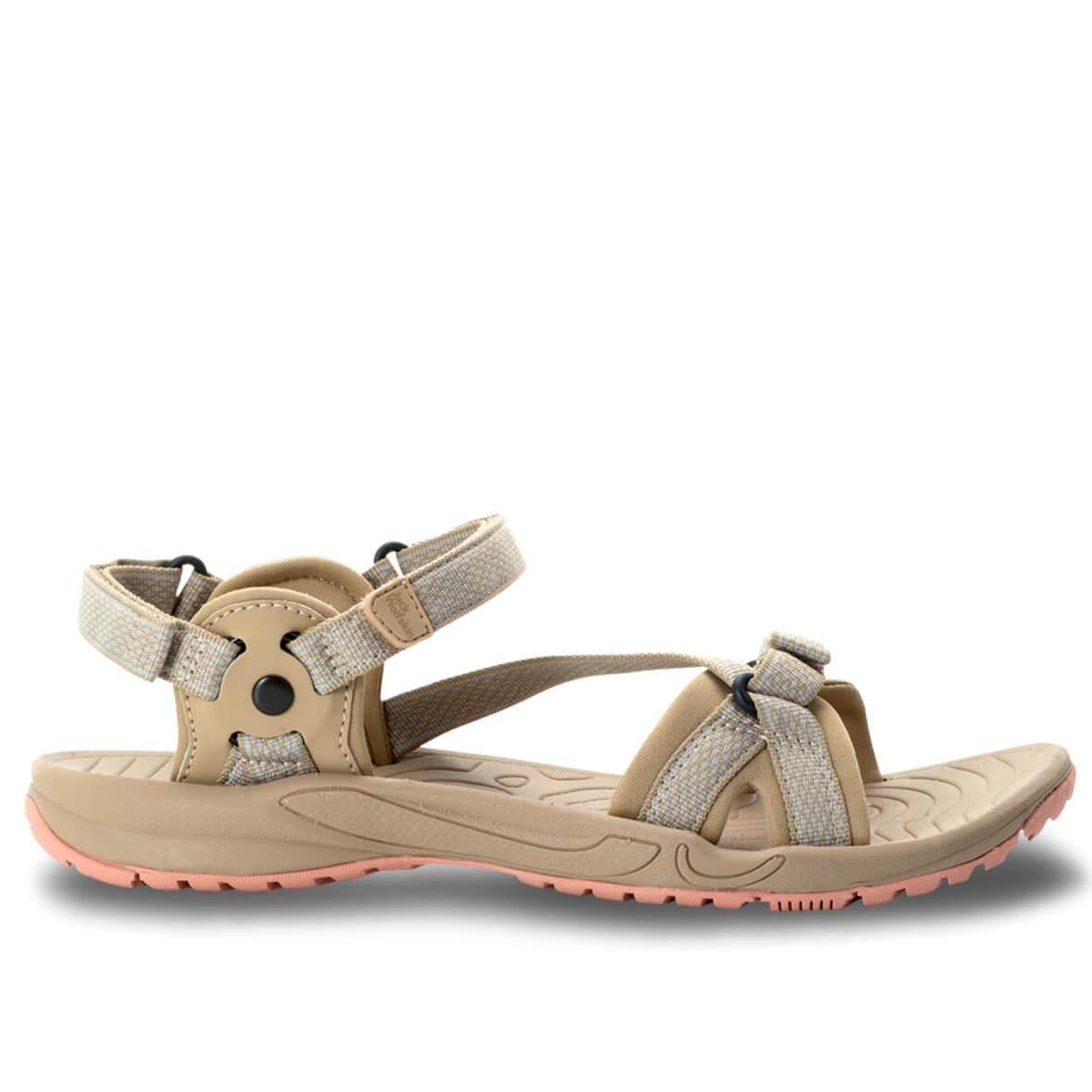Jack Wolfskin Lakewood Ride Sandal W Kadın Sandalet - Bej