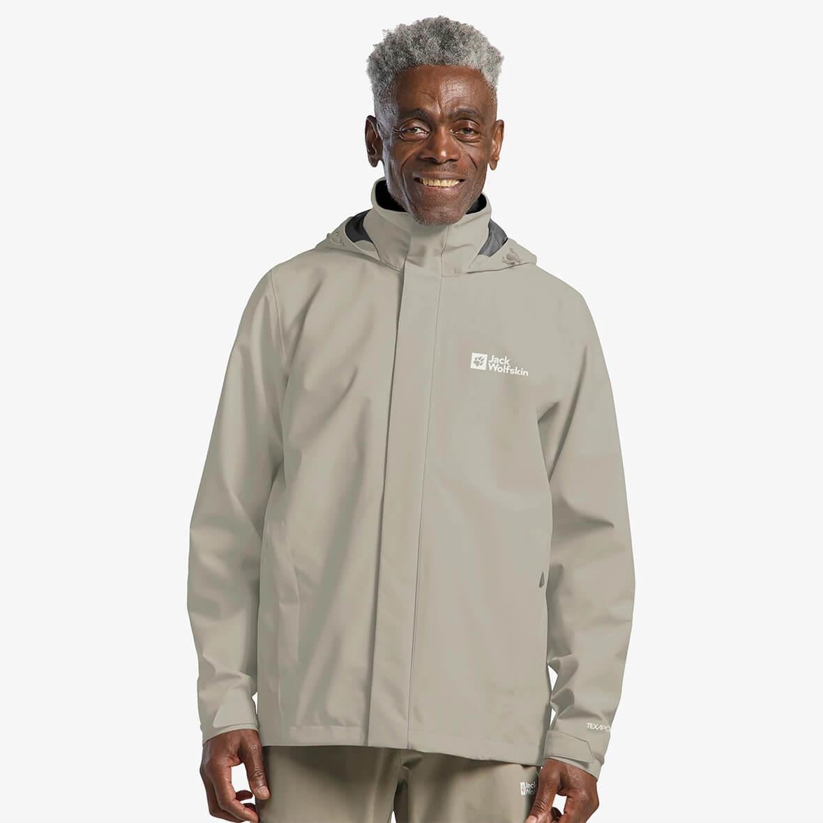 Jack Wolfskin Trail Time 2L JKT M Erkek Ceket - Kum