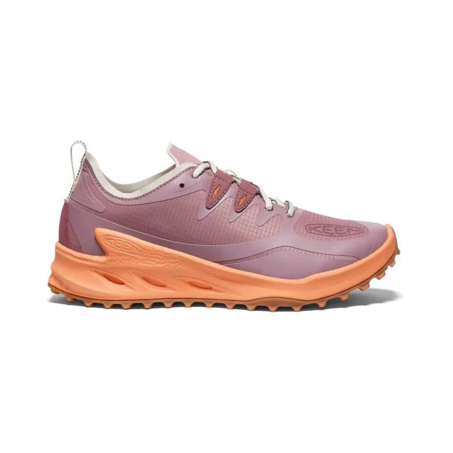 Keen Zionic Speed Kadın Yürüyüş Ayakkabısı - Gül Kurusu / Turuncu