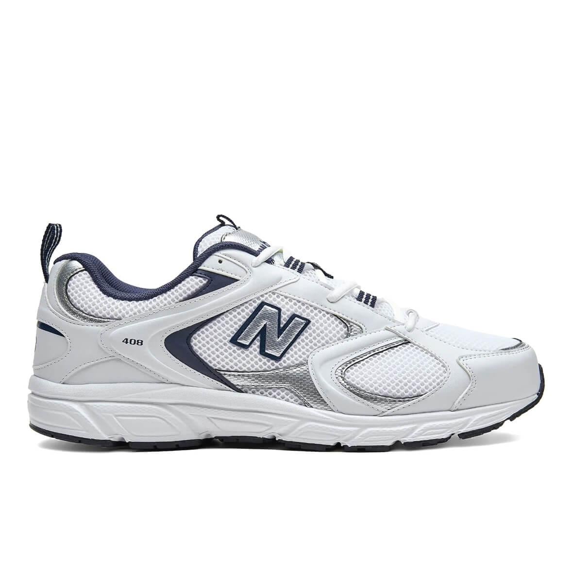 New Balance 408 Erkek Sneaker - Beyaz / Lacivert