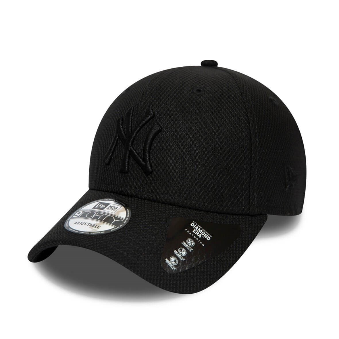 New Era Şapka - Diamond Era Essential 9FORTY New York Yankees Blk/Blk