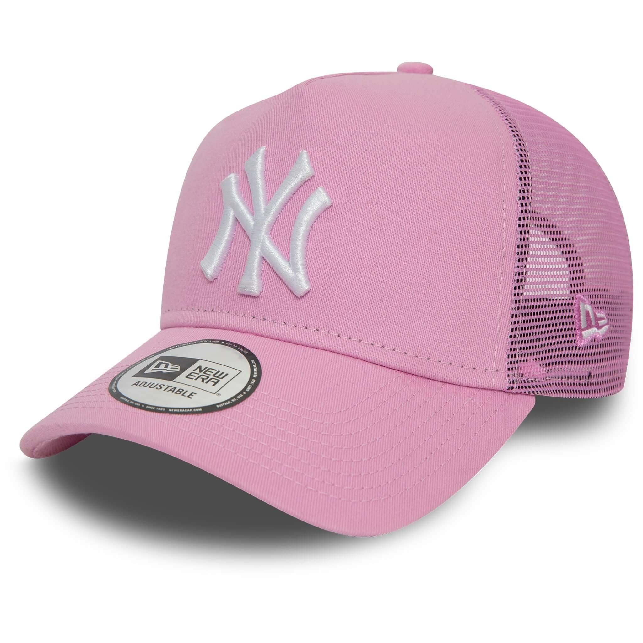 New Era Şapka - League Ess Trucker New York Yankees - Pembe