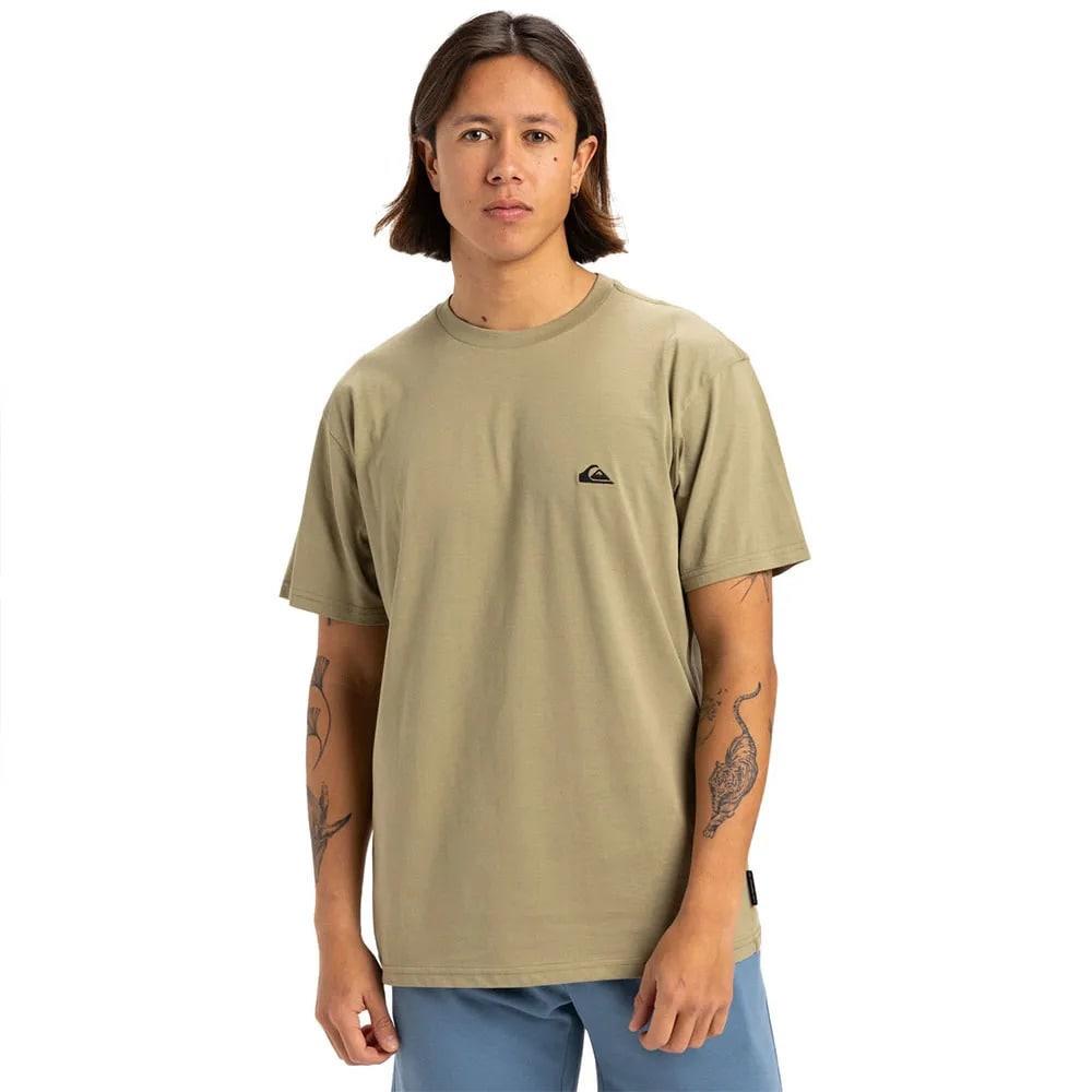 Quiksilver Basic SS Tee Young Men Erkek T-Shirt - Haki