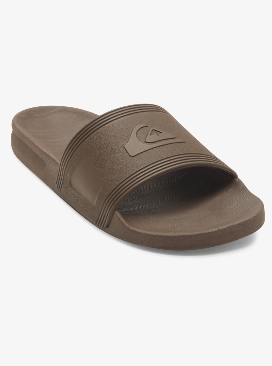 Quiksilver Dockyard Erkek Terlik - Kahverengi